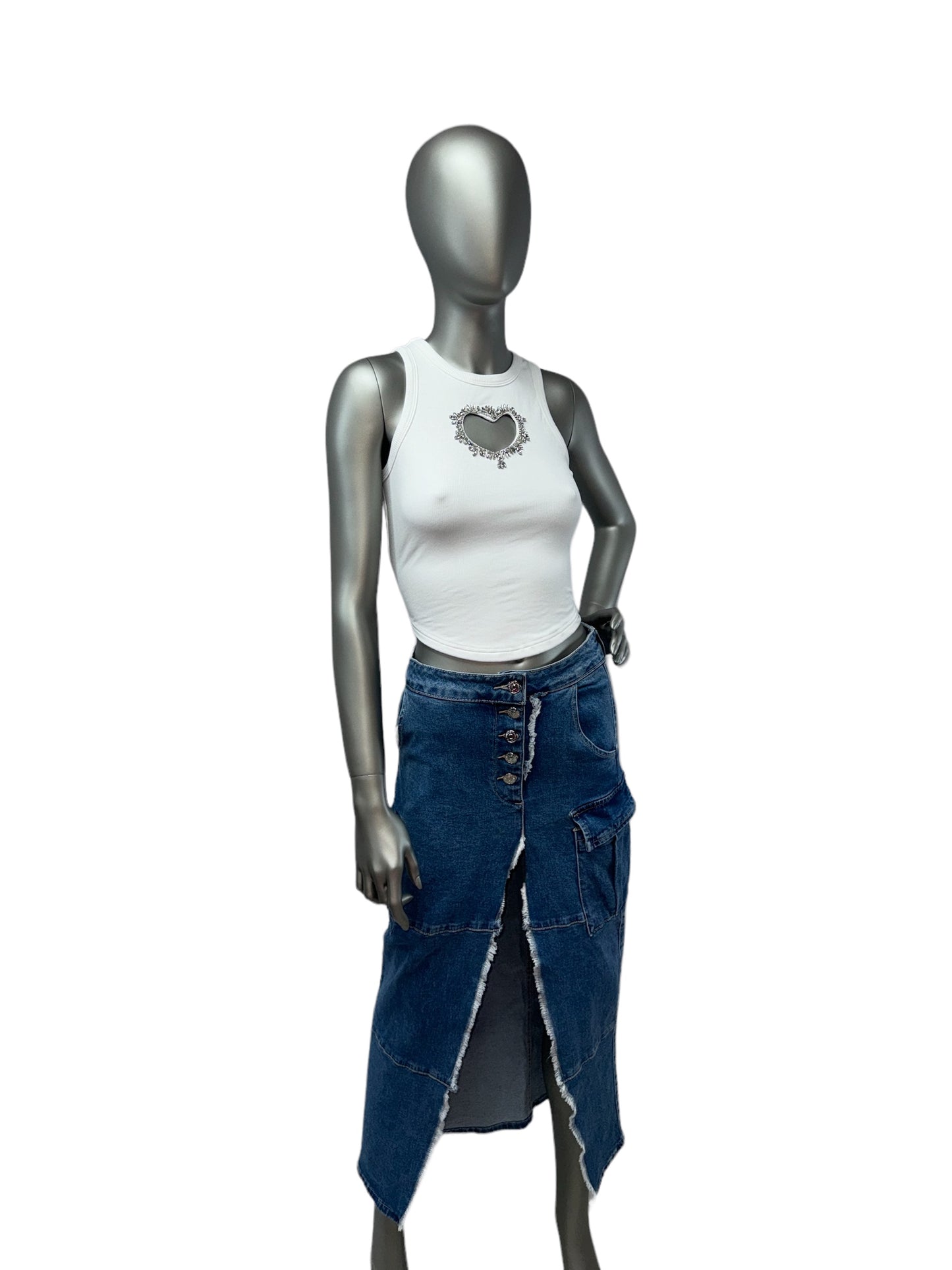 Jean Skirt