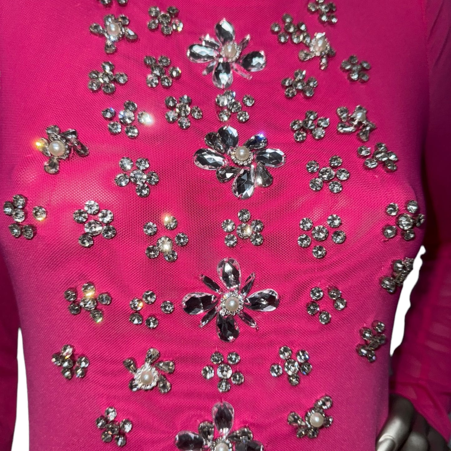 Flower Bling Bodysuit