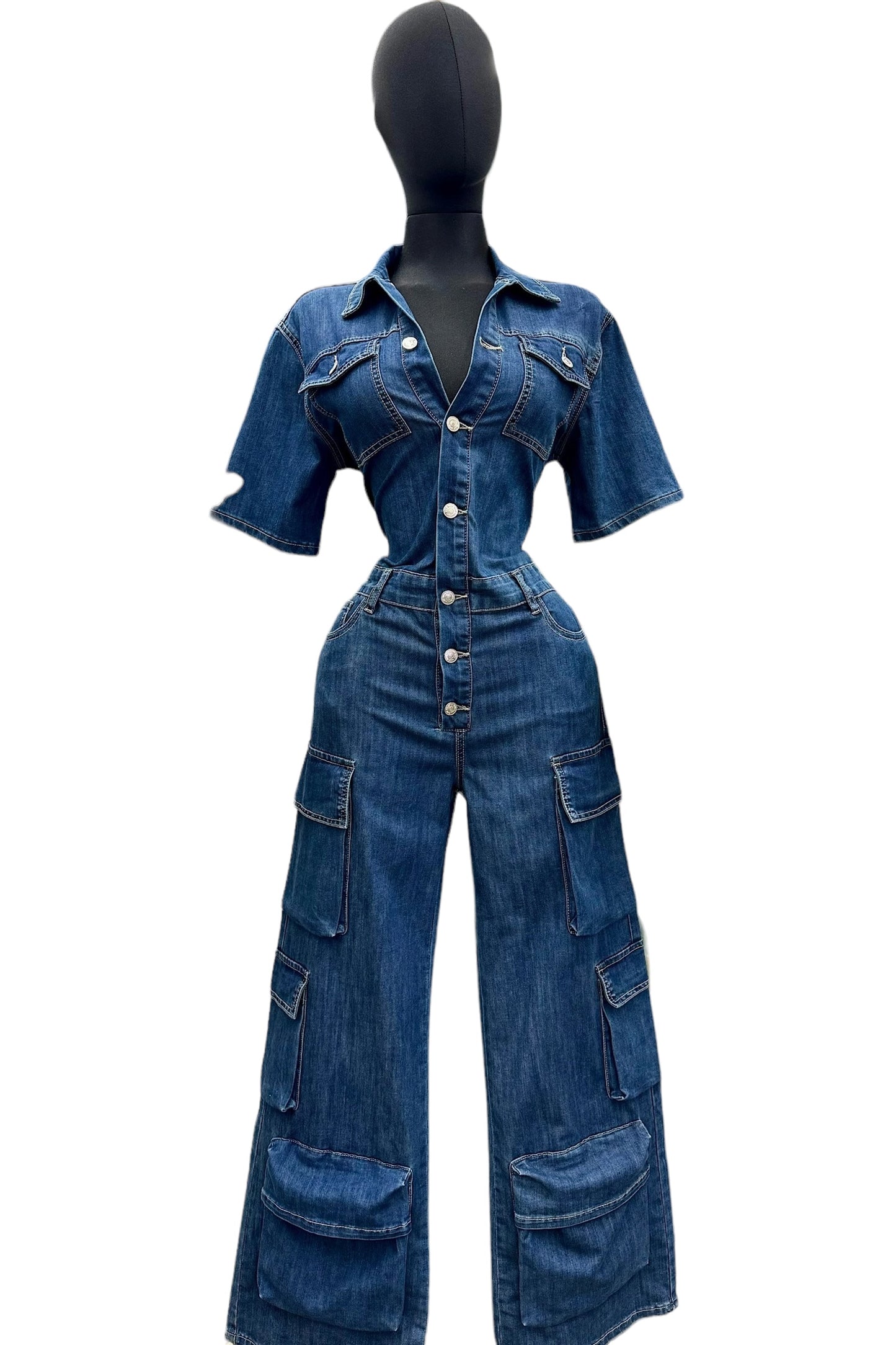 Denim Jumpsuit