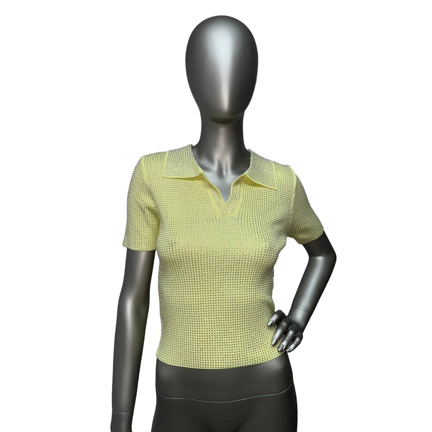 Dazzling Collar Bling Tops
