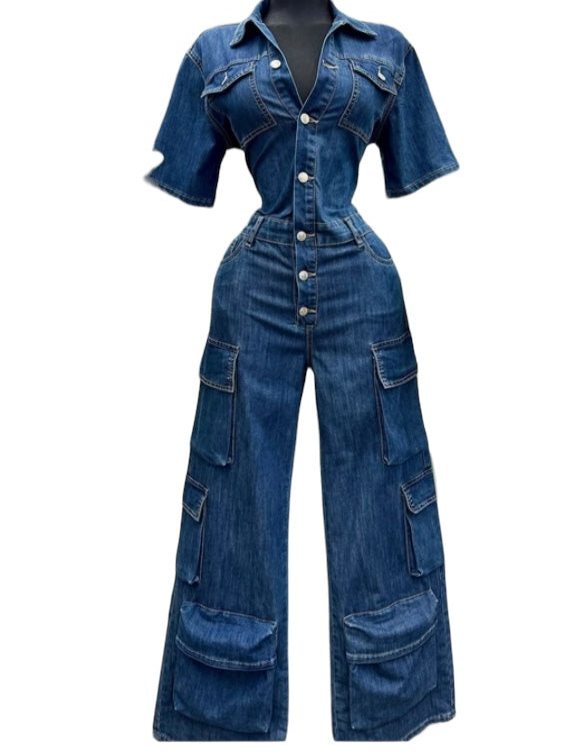 Denim Jumpsuit