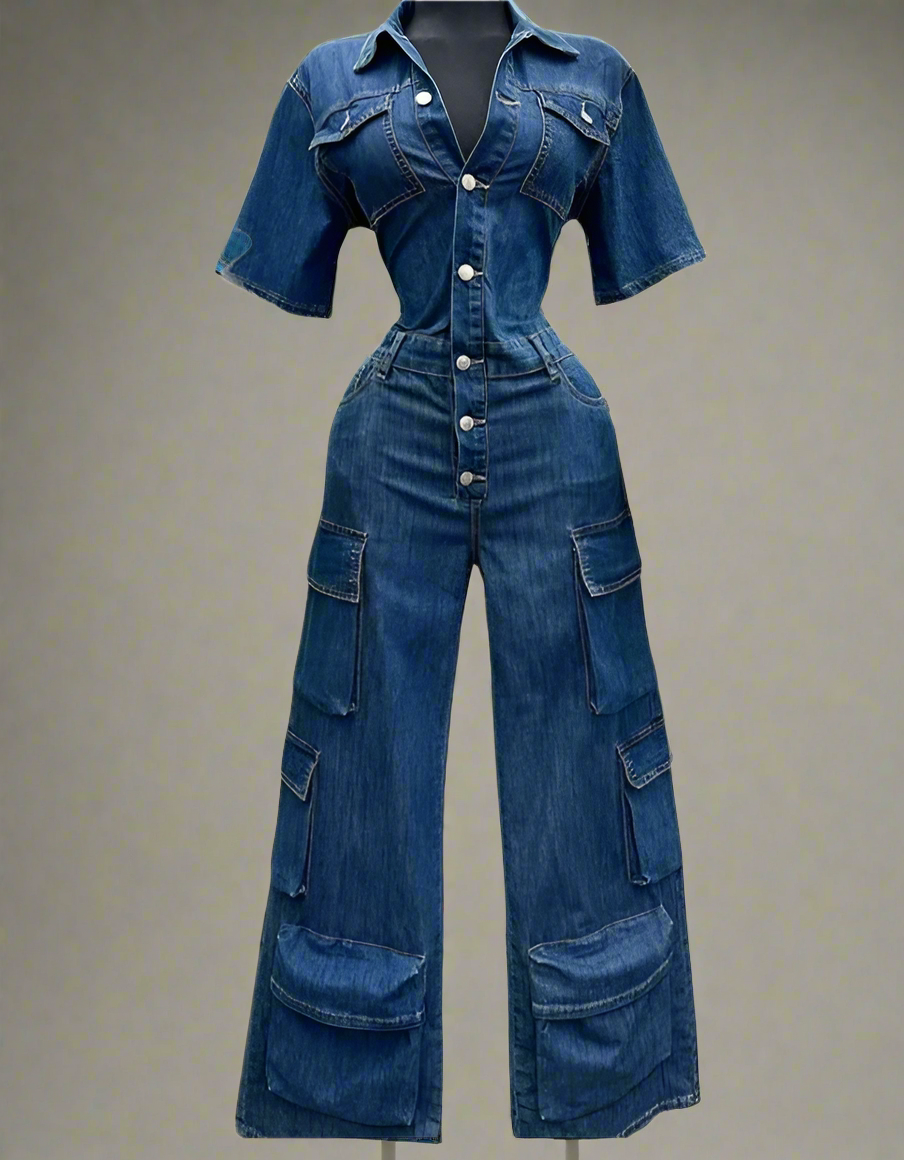 Denim Jumpsuit