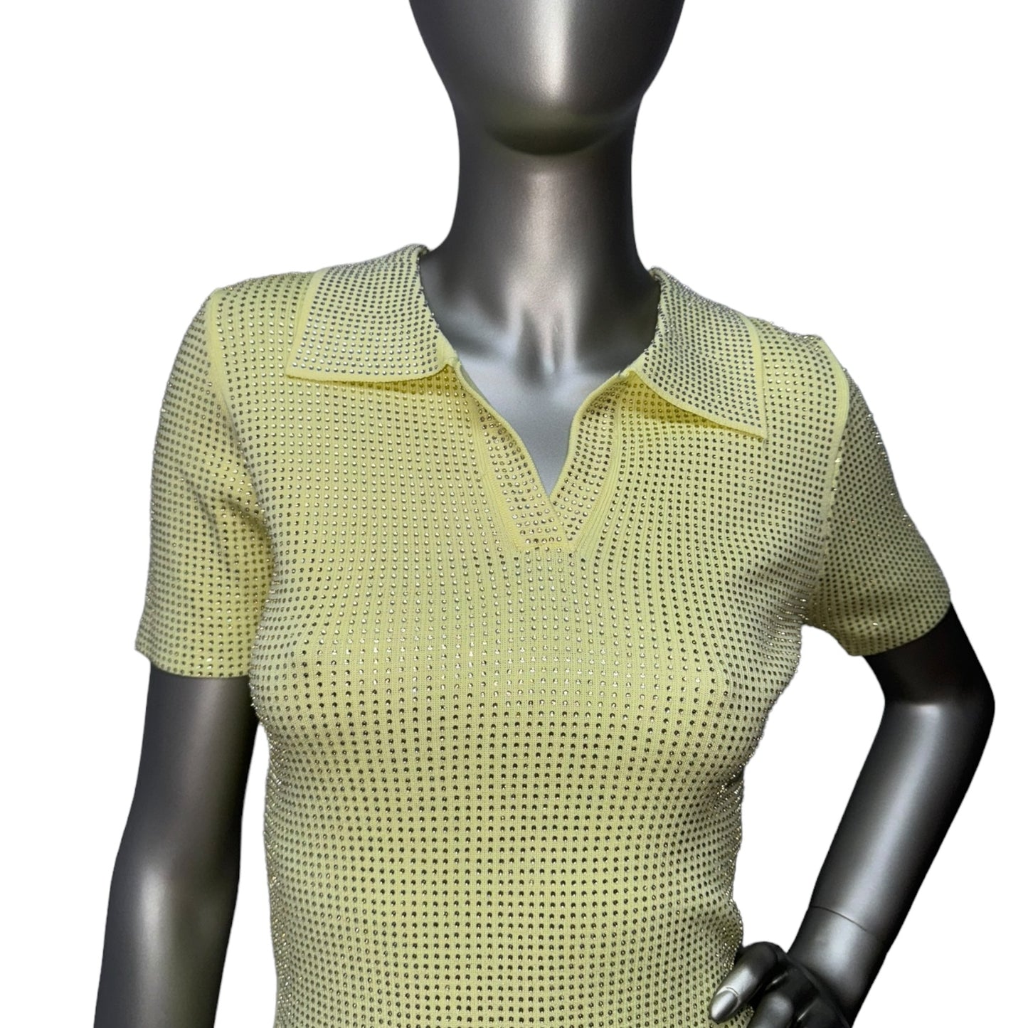 Dazzling Collar Bling Tops
