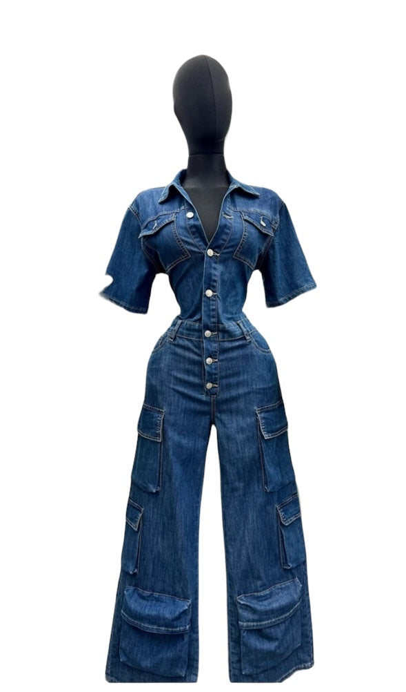 Denim Jumpsuit