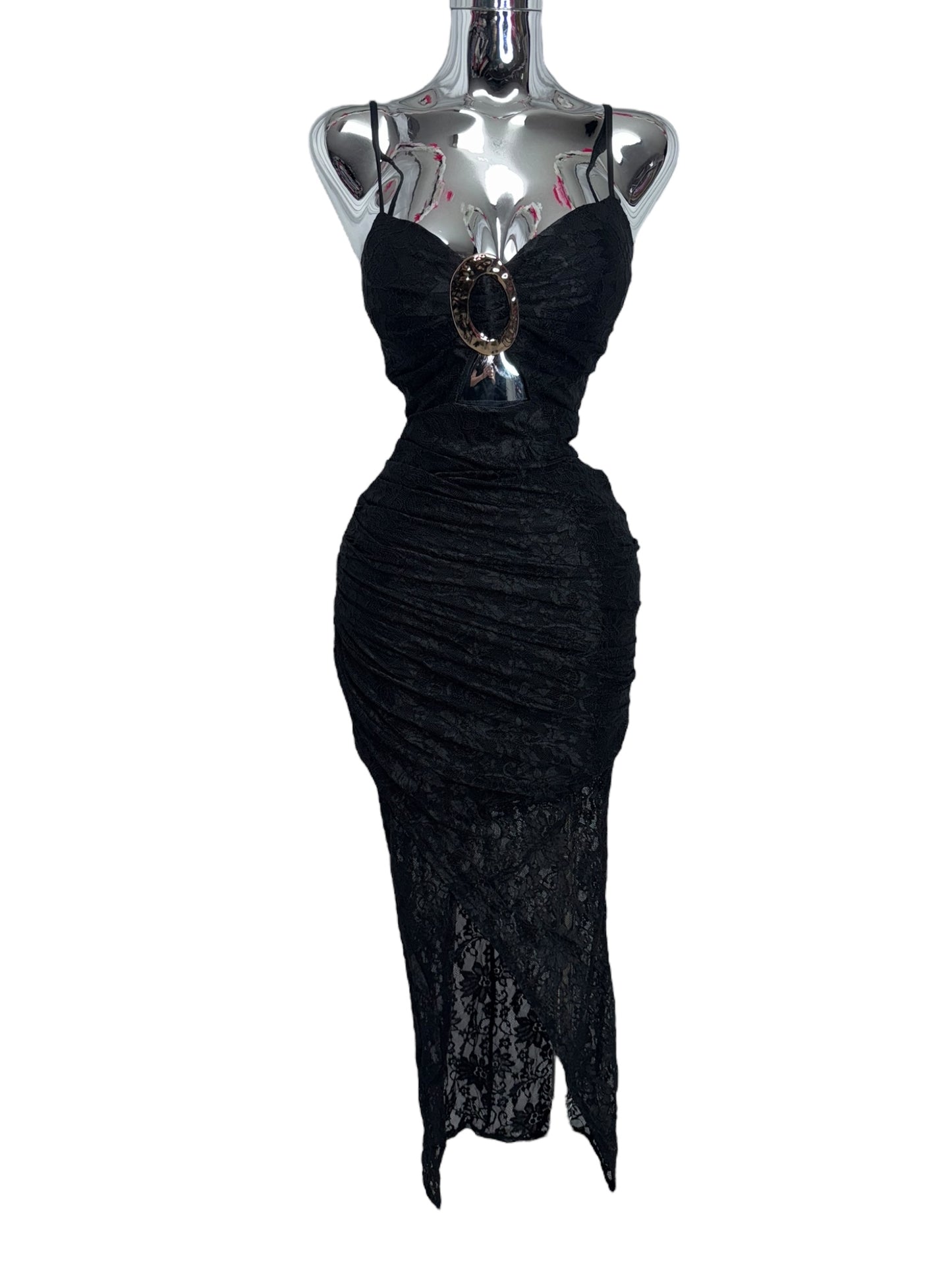 Lace Black Fashion Dress