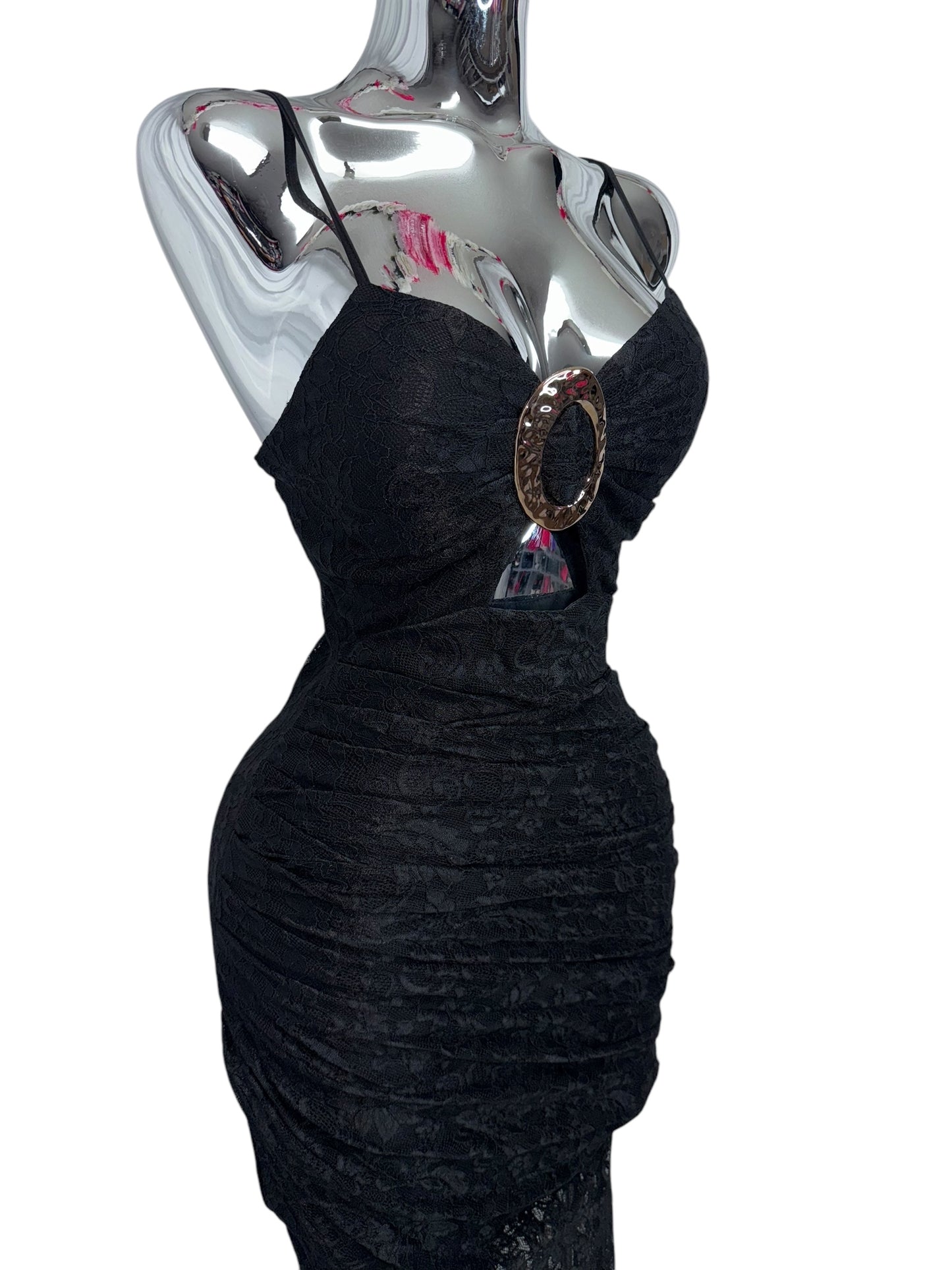 Lace Black Fashion Dress