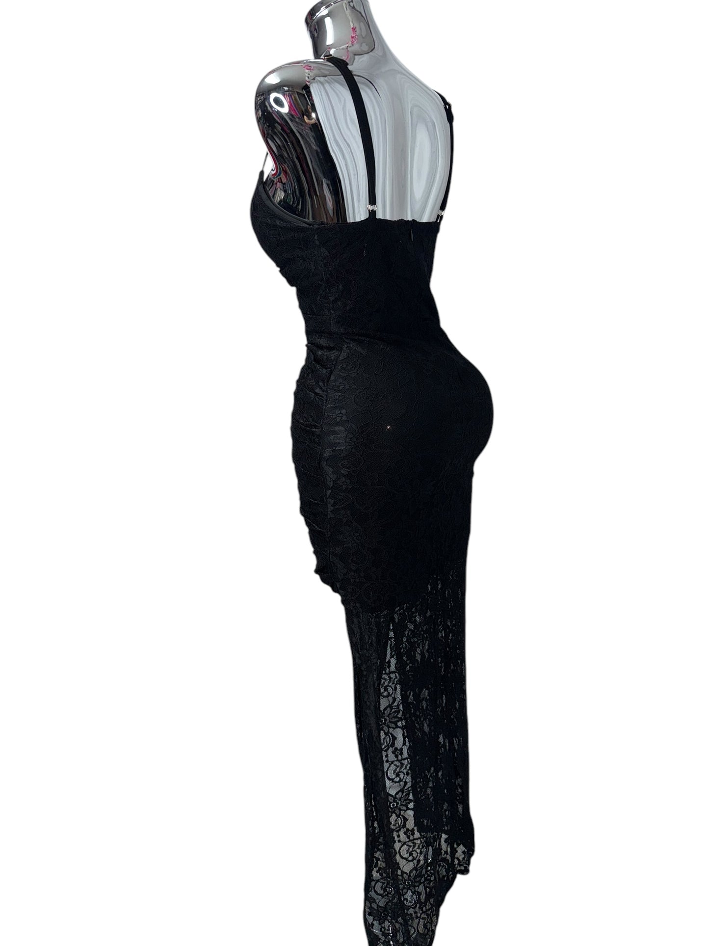 Lace Black Fashion Dress