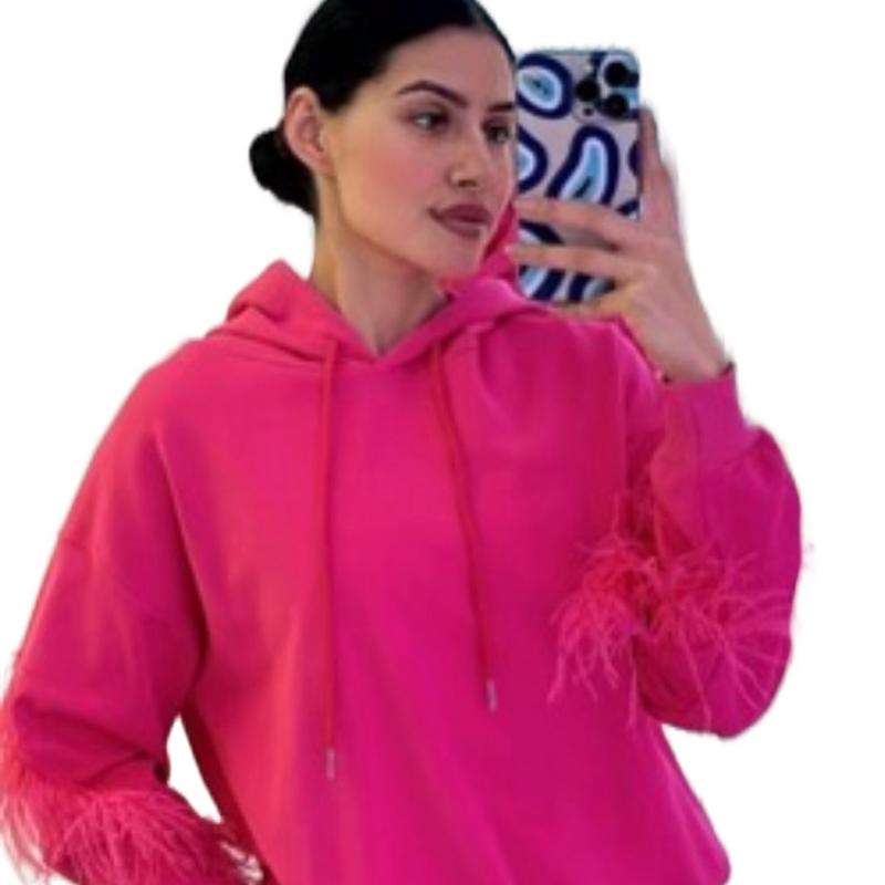 Feather Hoodie