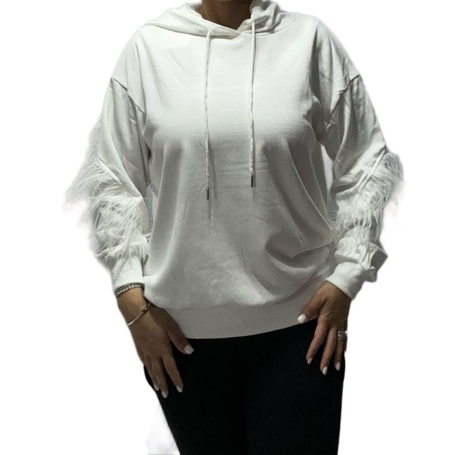 Feather Hoodie