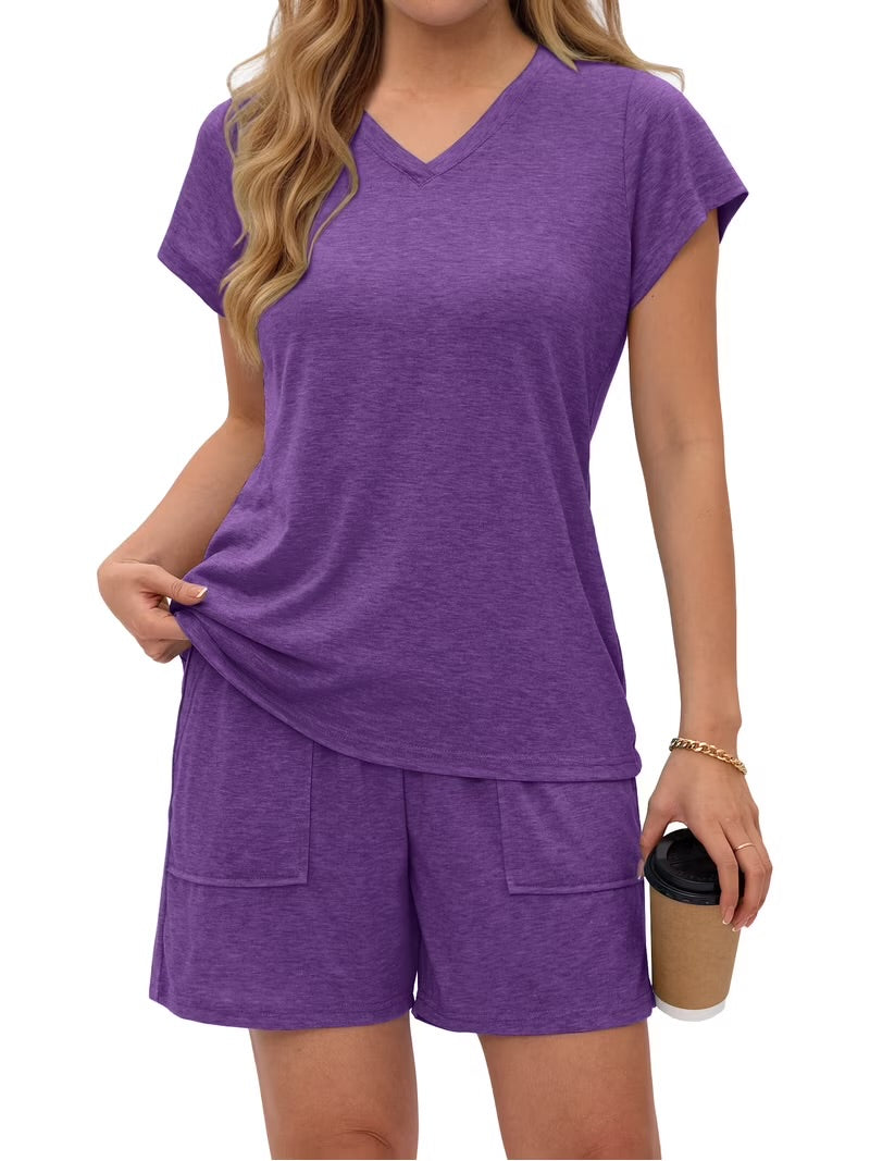 Purple Lounge Set