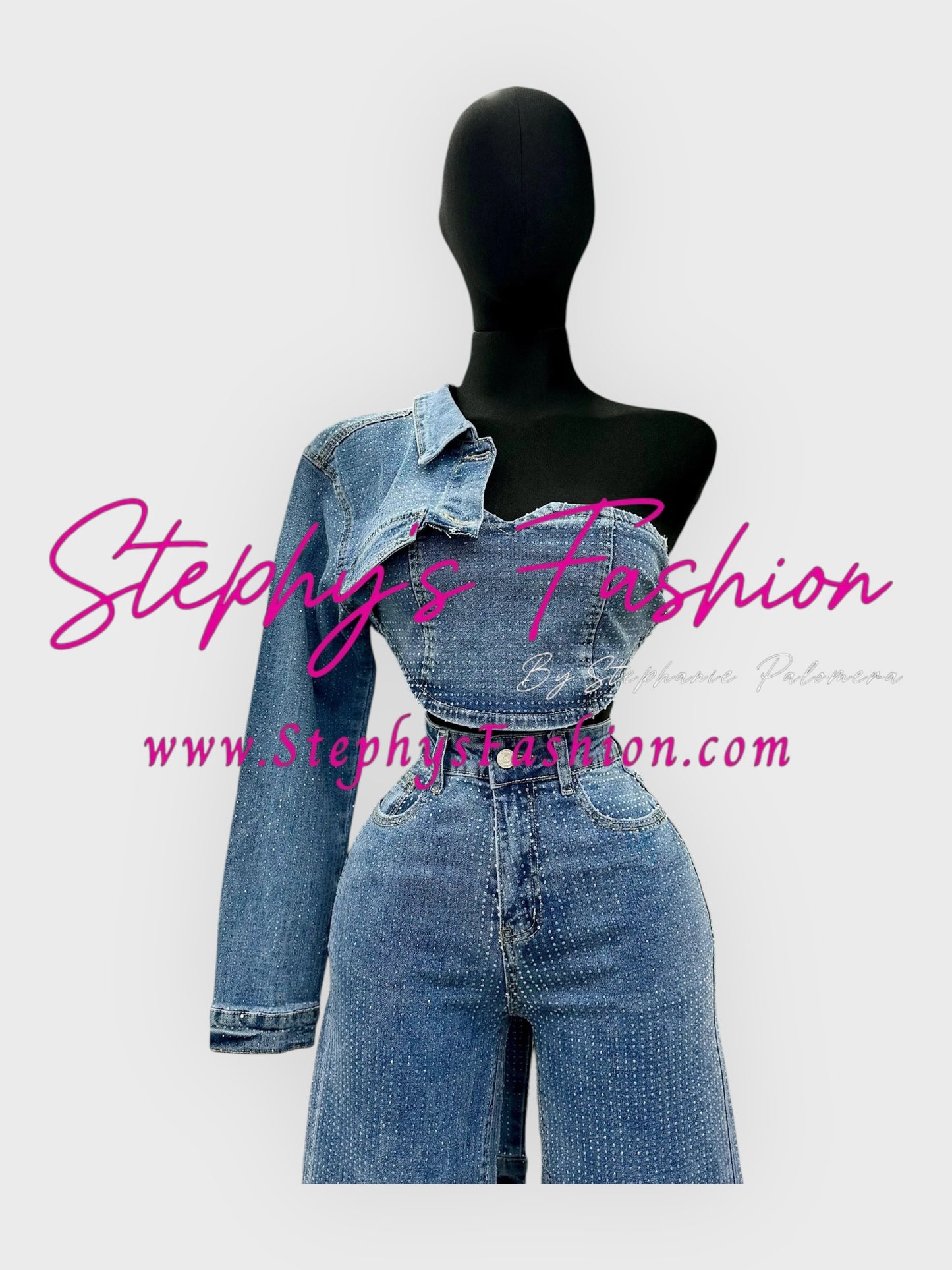 3 Piece Fashion Denim Set