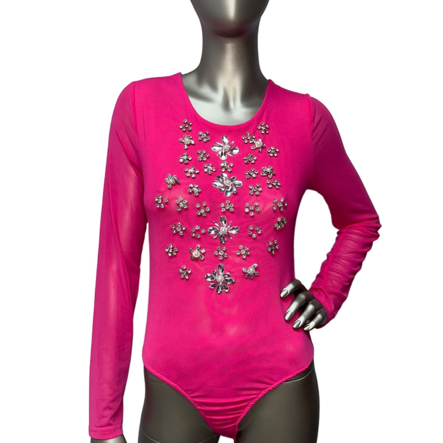 Flower Bling Bodysuit