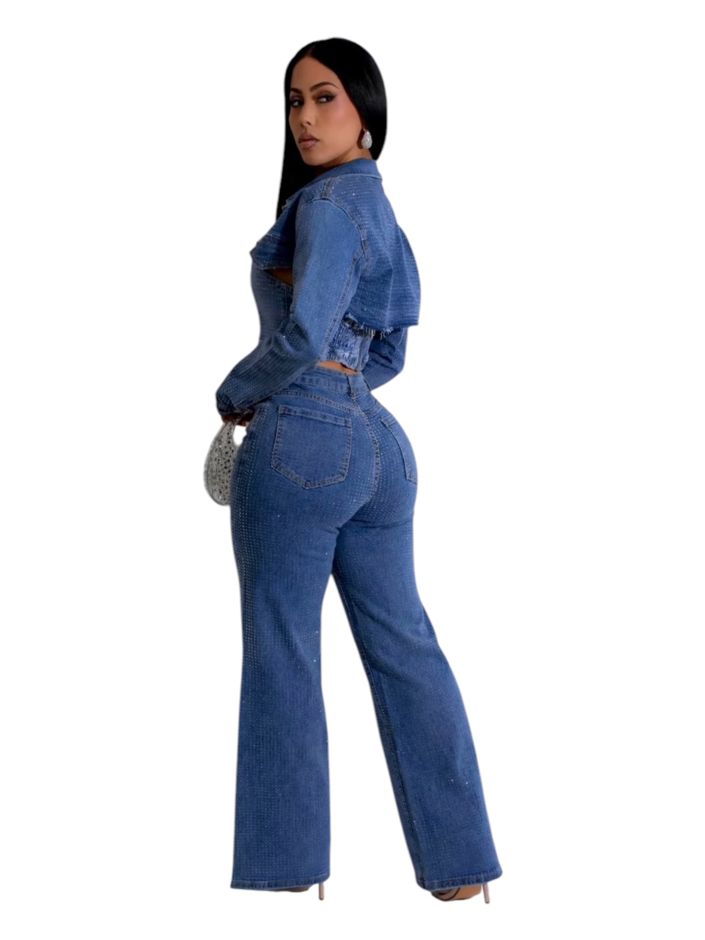 3 Piece Fashion Denim Set