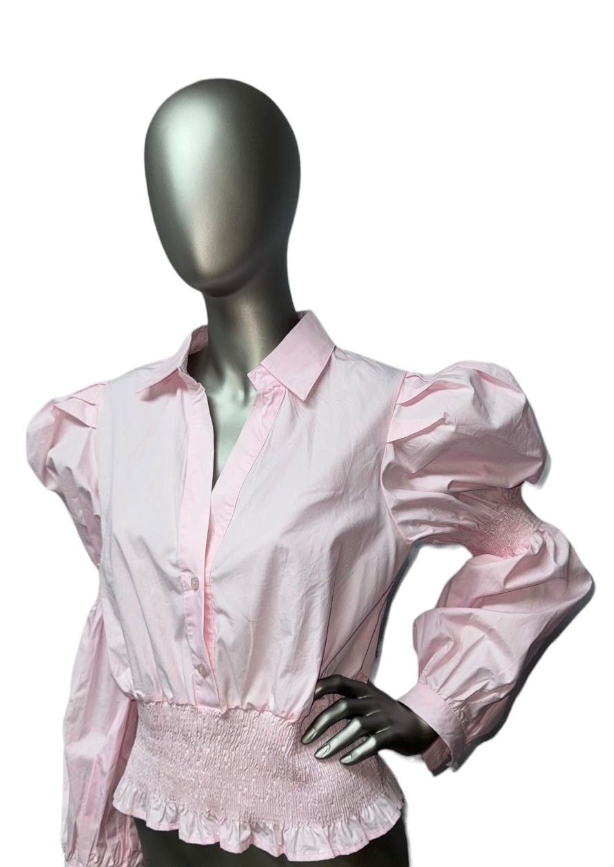 Blusa Pinky con cintura elástica