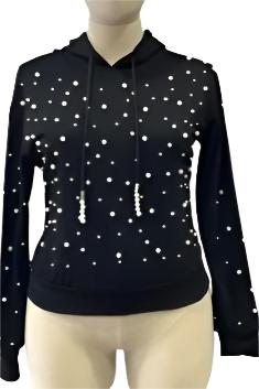 Curvy Pearl Sweatshirt