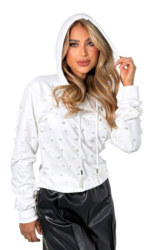 Curvy Pearl Sweatshirt