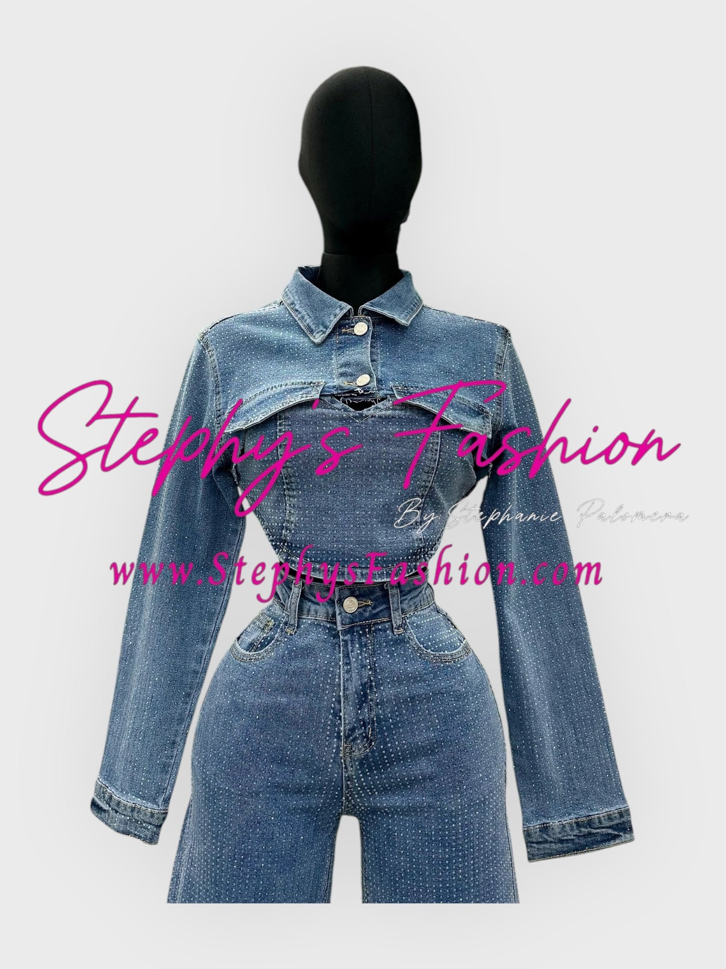 3 Piece Fashion Denim Set