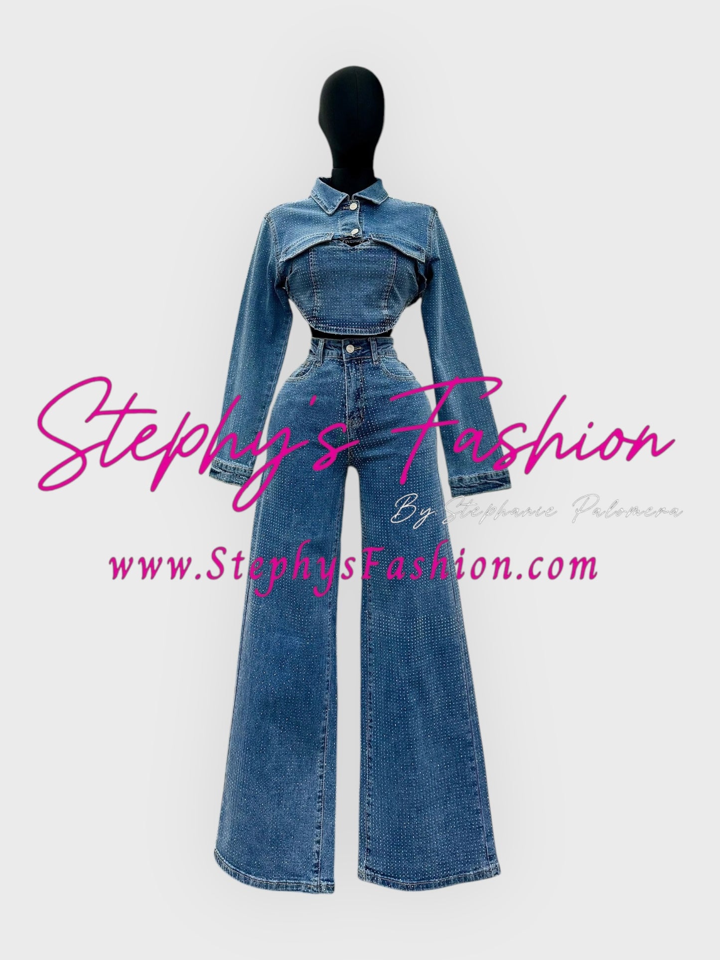 3 Piece Fashion Denim Set