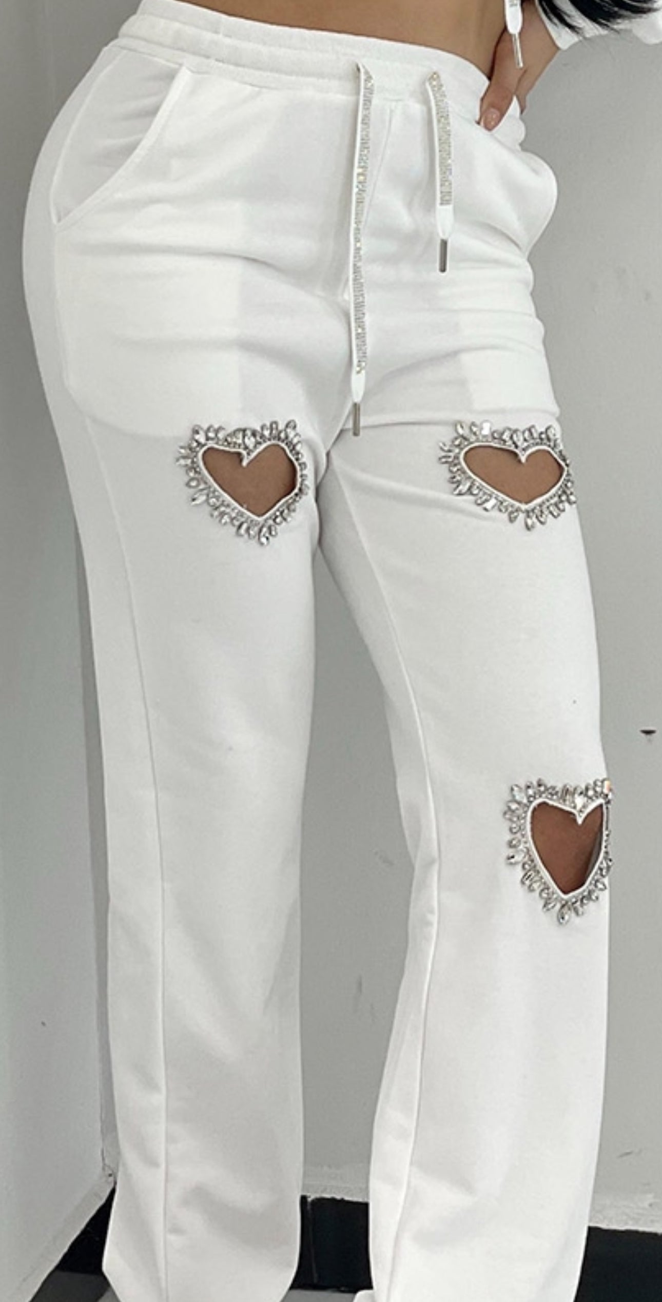 Heart Sweatpants Set