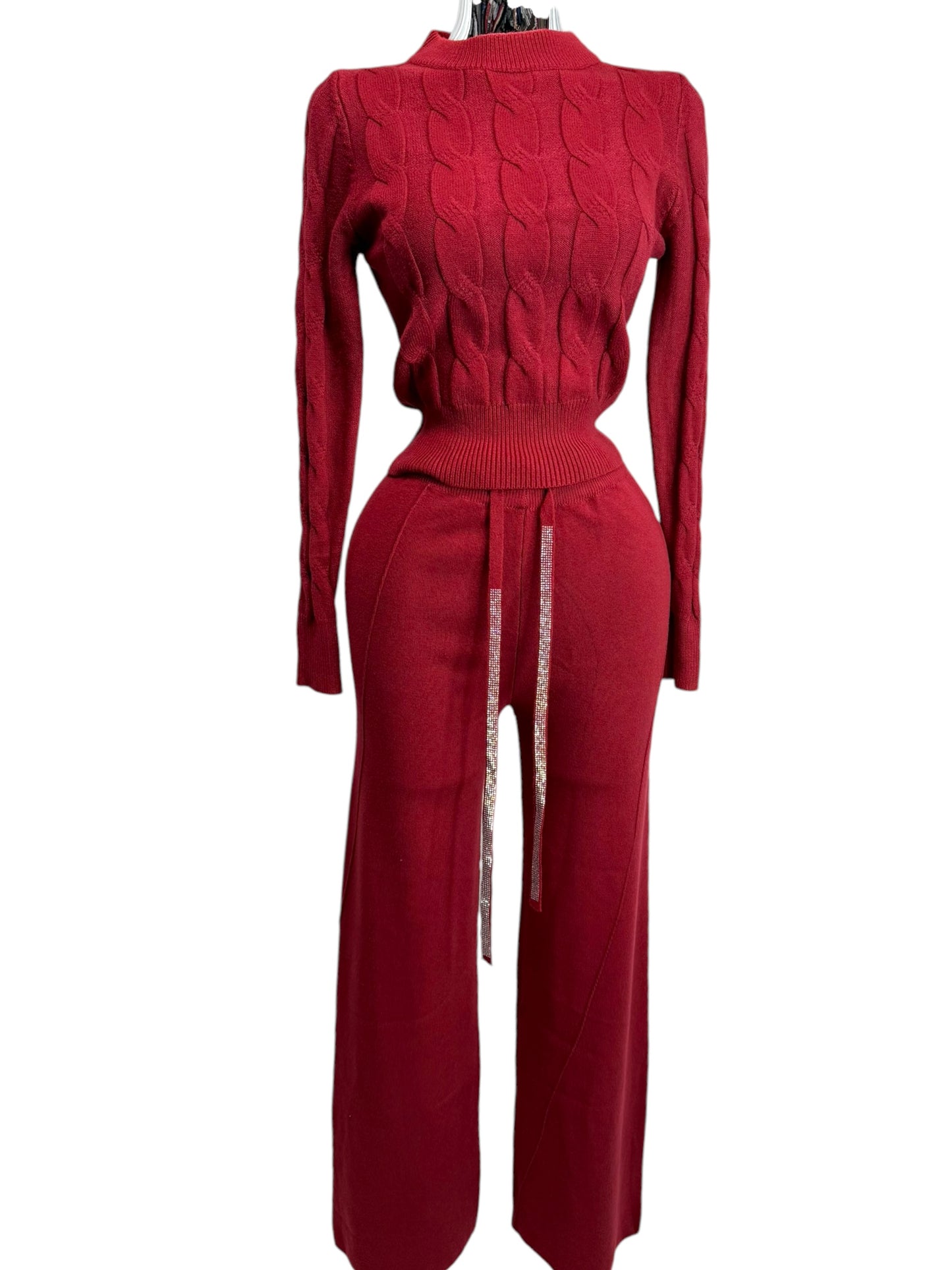 Burgundy Fashion Comfort Set