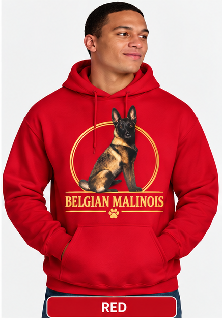 Circle Hoodie Belgian Malinois