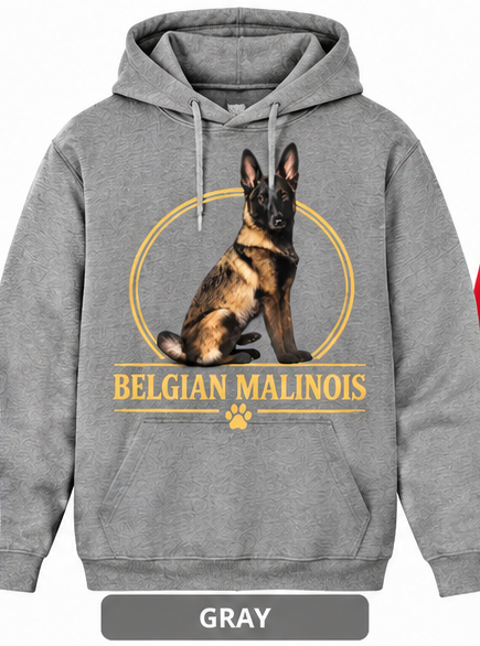 Circle Hoodie Belgian Malinois