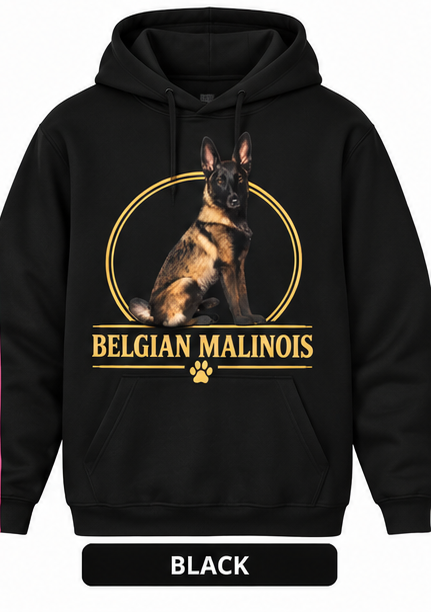 Circle Hoodie Belgian Malinois