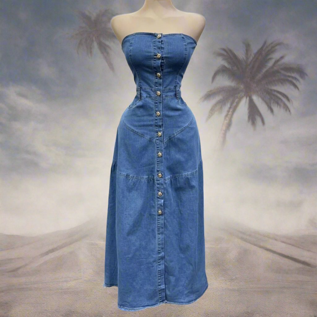 Denim Fashion Dress