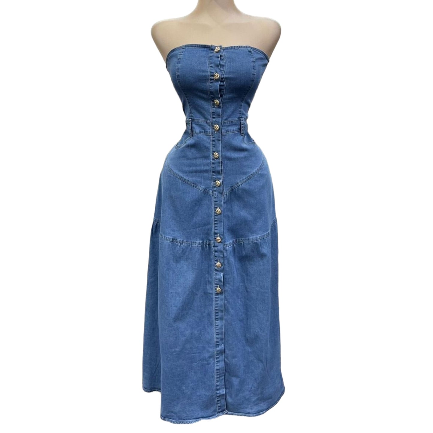 Denim Fashion Dress