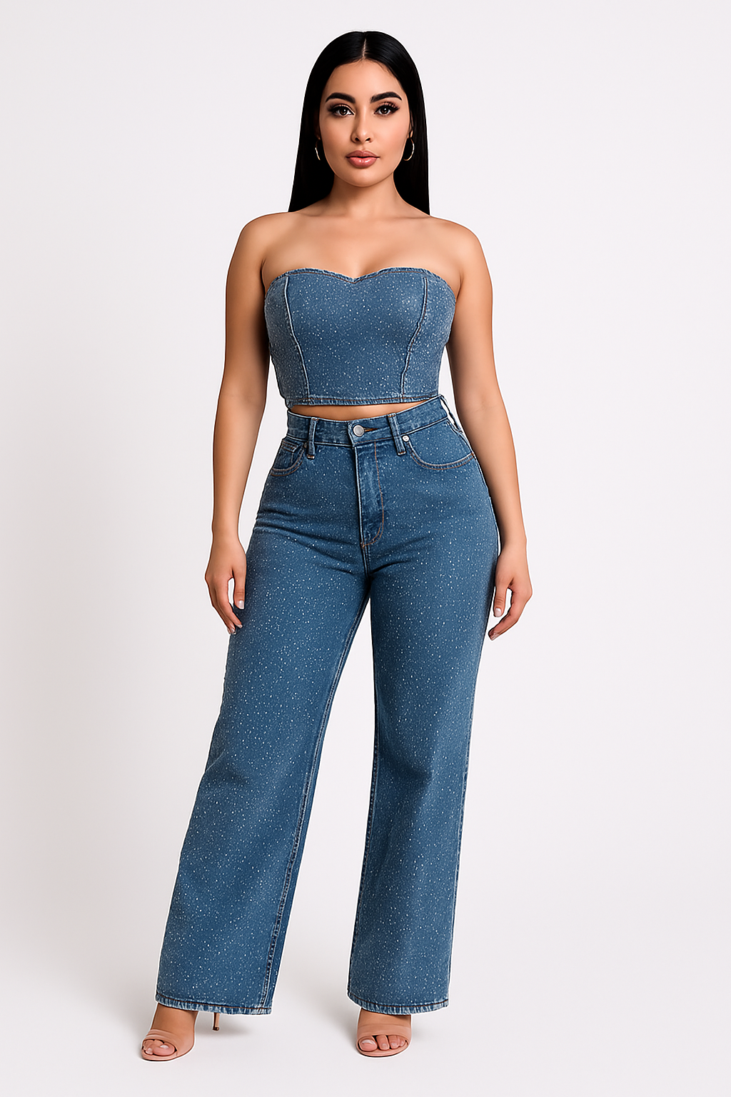 3 Piece Fashion Denim Set
