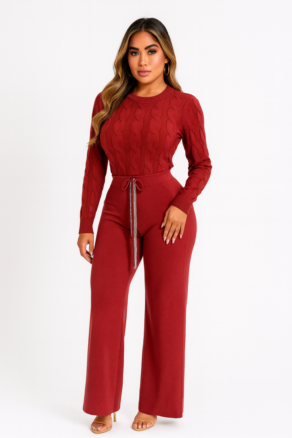 Burgundy Fashion Comfort Set