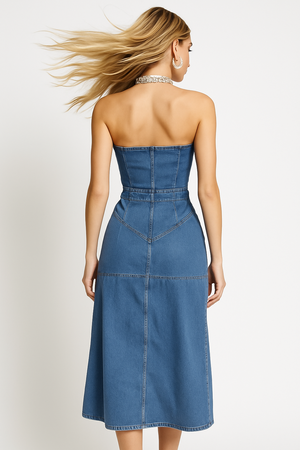 Denim Fashion Dress