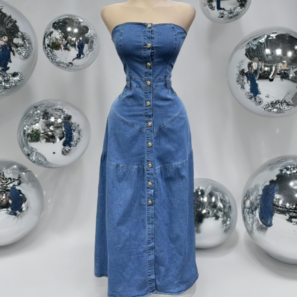 Denim Fashion Dress