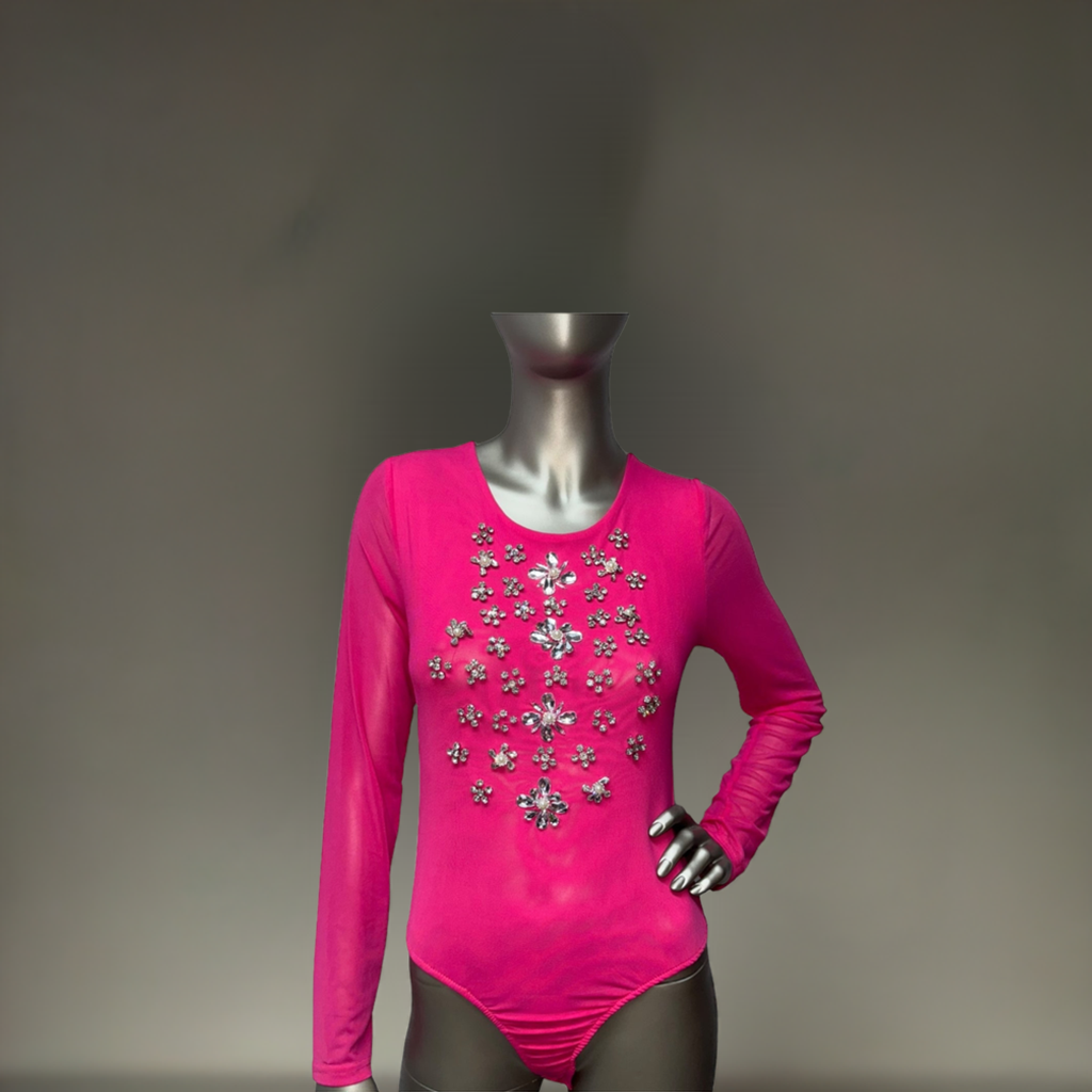 Flower Bling Bodysuit