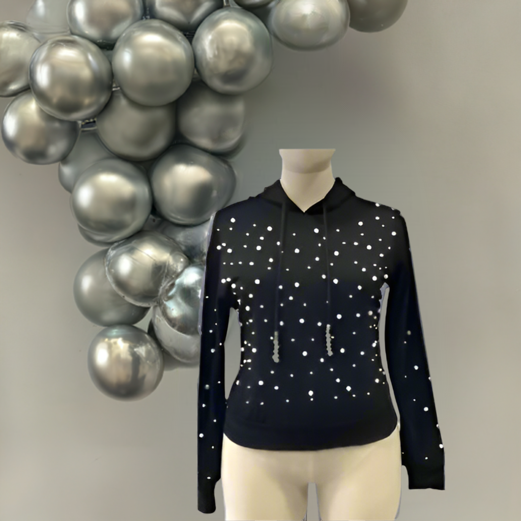 Curvy Pearl Sweatshirt