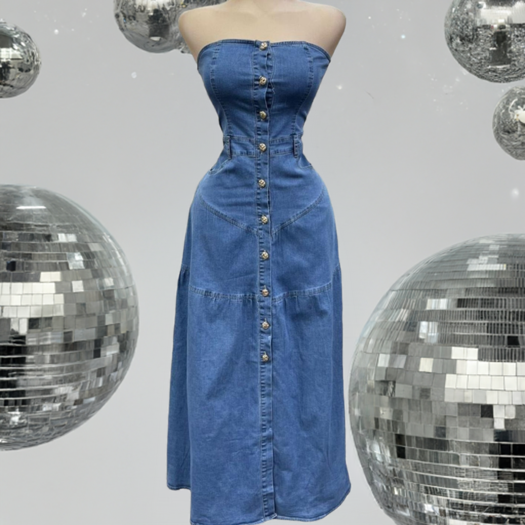 Denim Fashion Dress