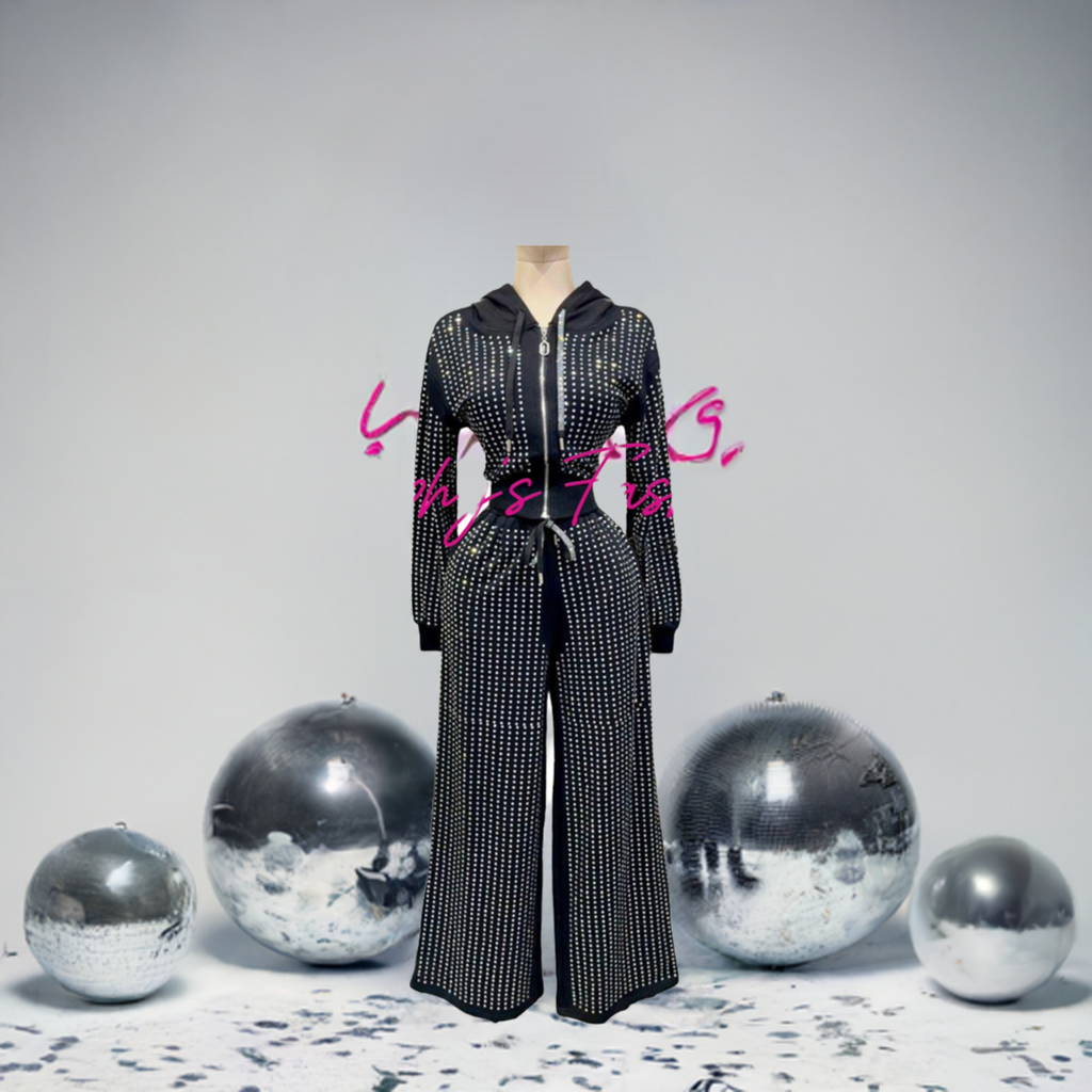 Sparkle in Black Fashion Set