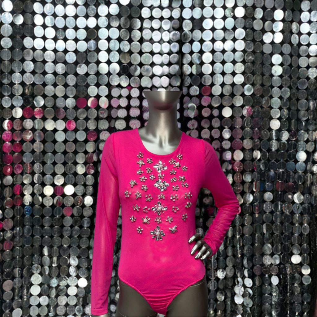 Flower Bling Bodysuit